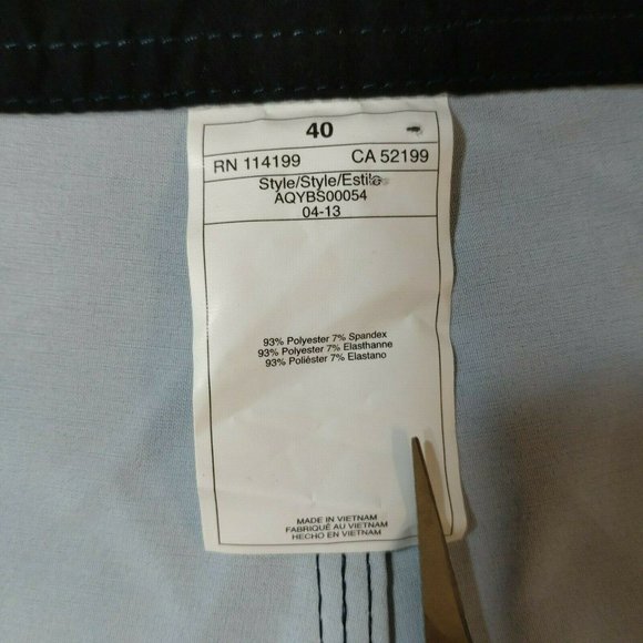 Quick Silver Blue Orange Gray Size 40 Board Shorts - Picture 5 of 9